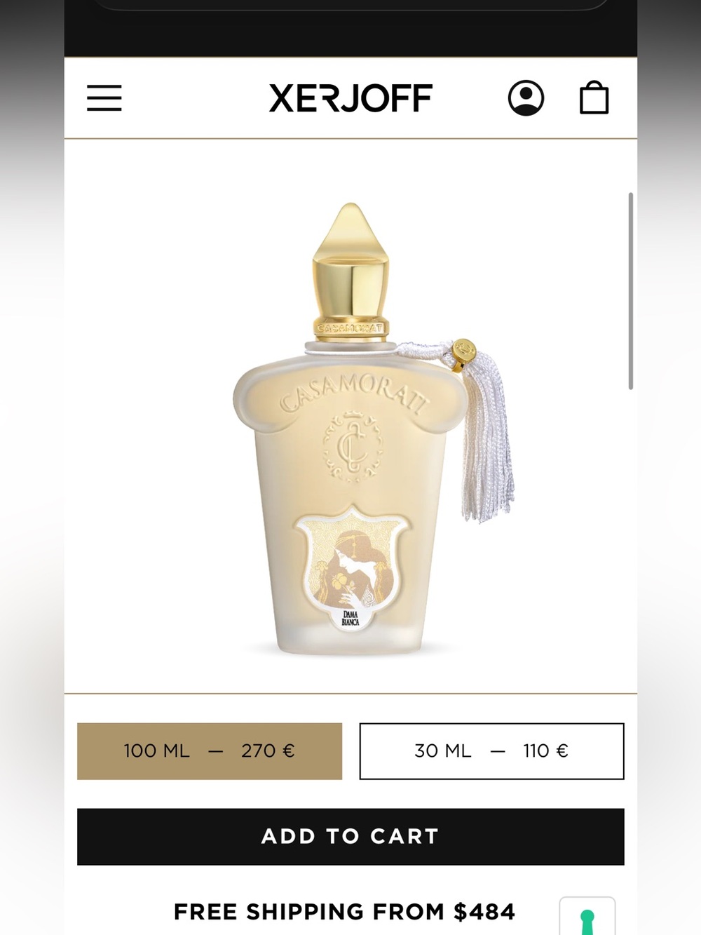 Xerjoff Casamorati Dama Bianca Eau de Parfum
